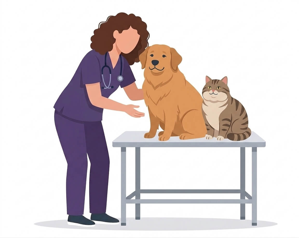 Overweight and obesity in dogs and cats: how to tell, and what to do