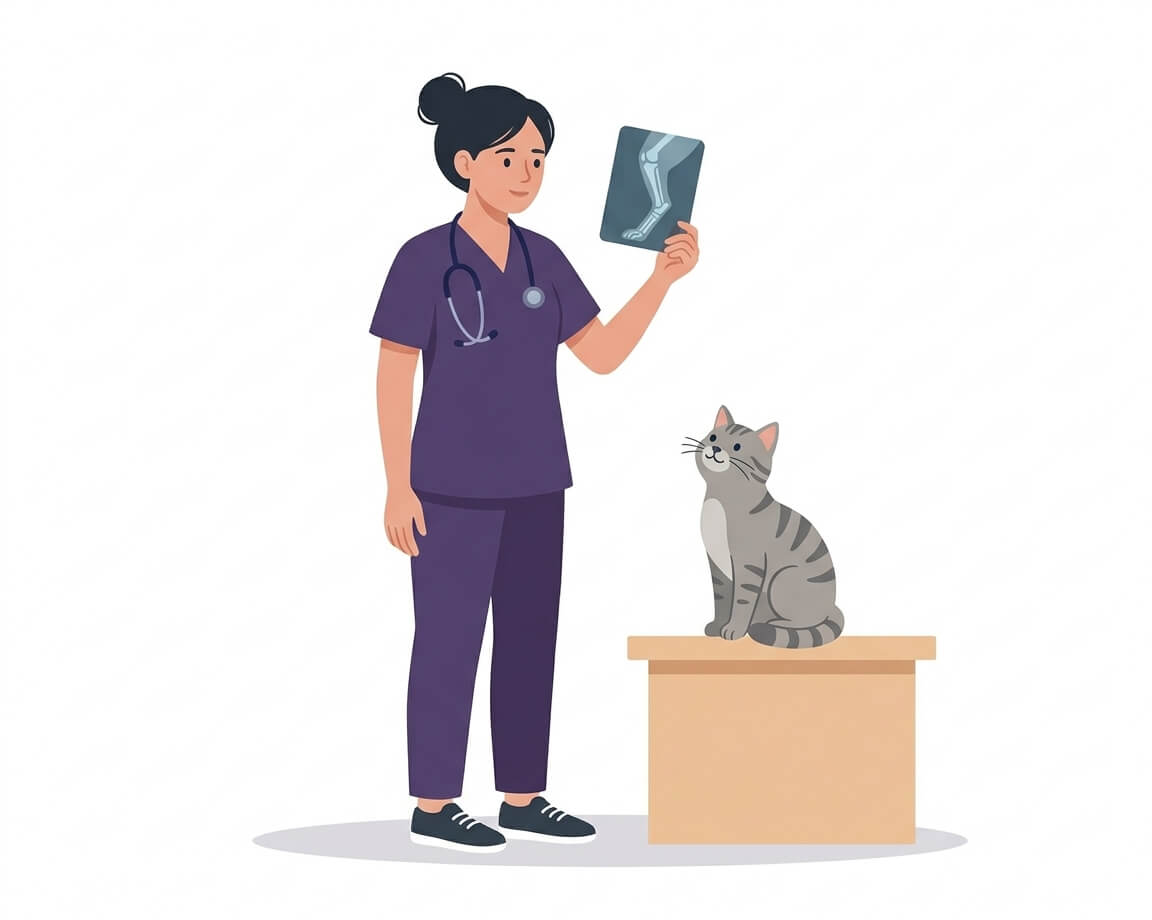 Radiografía en gatos: cuándo la necesita tu gato y qué revela